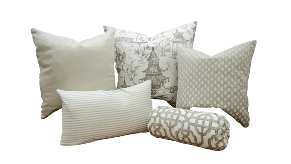 How to Pick Sizes and Shapes for Throw Pillows