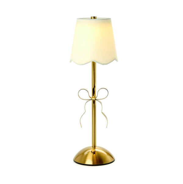 Gold Bow Cordless Lamp