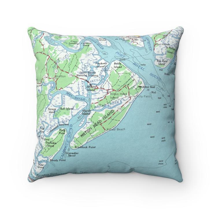 Vintage Map Pillows by Daisy Mae Designs