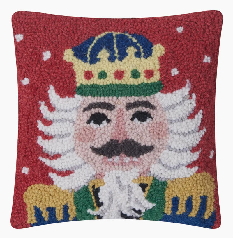 Holiday Nutcracker Pillow