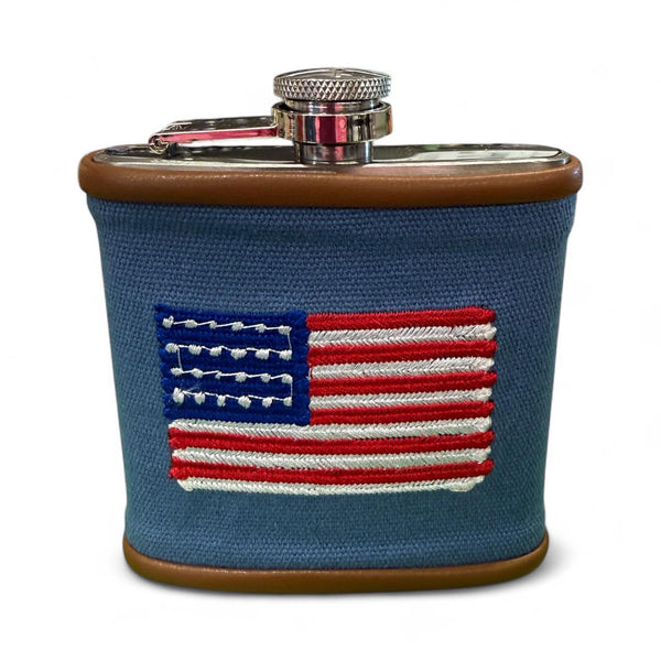 Embroidered Icon Flask