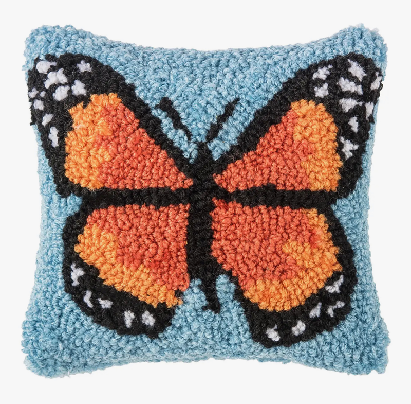 Monarch Butterfly Hook Pillow