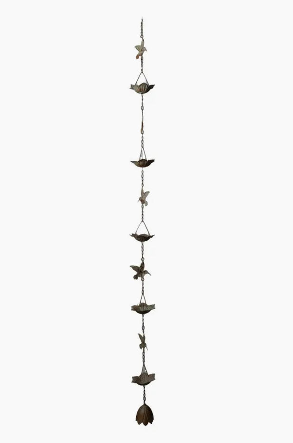 Hummingbird Rain Chain
