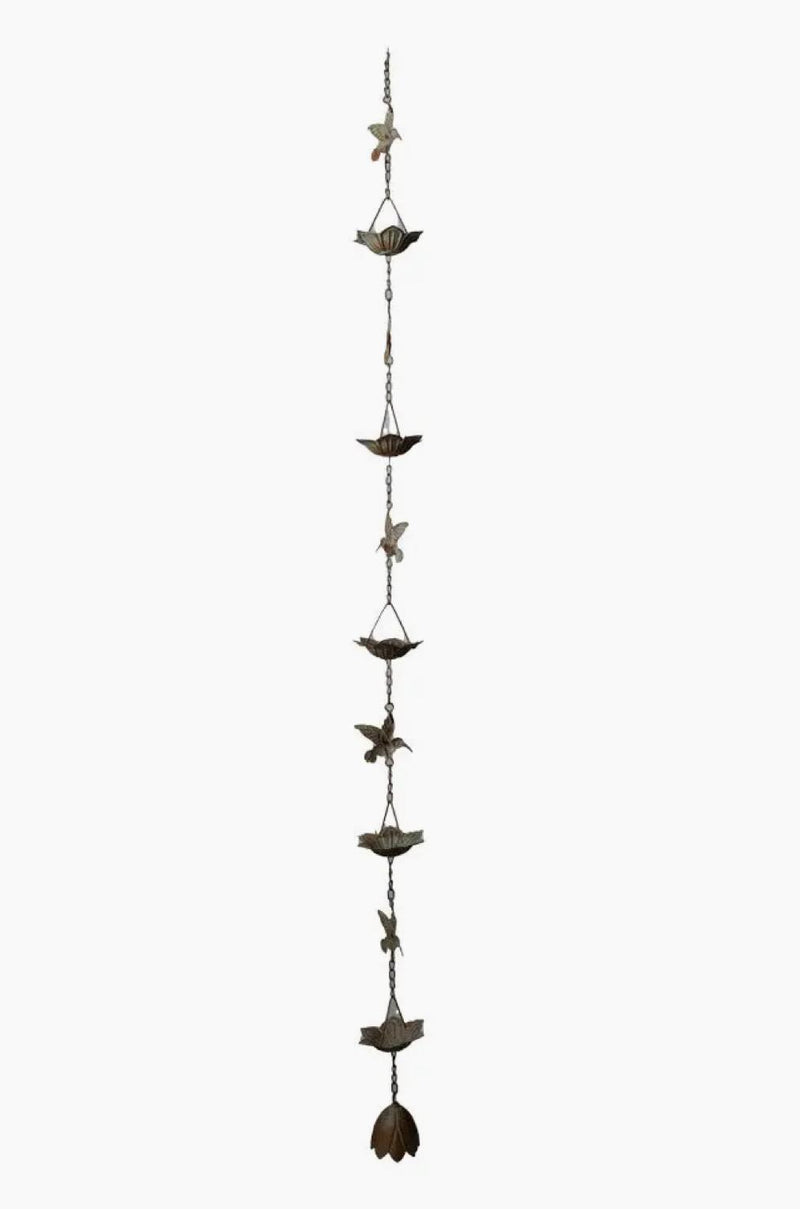 Hummingbird Rain Chain
