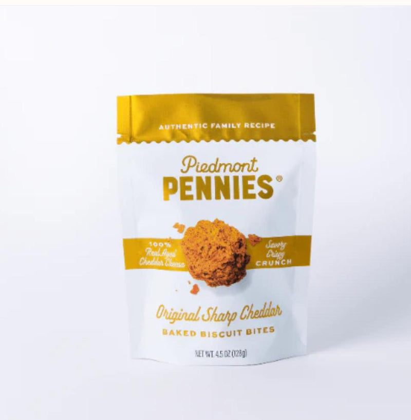 Piedmont Pennies Cheddar Cheese Crackers 4.5 oz
