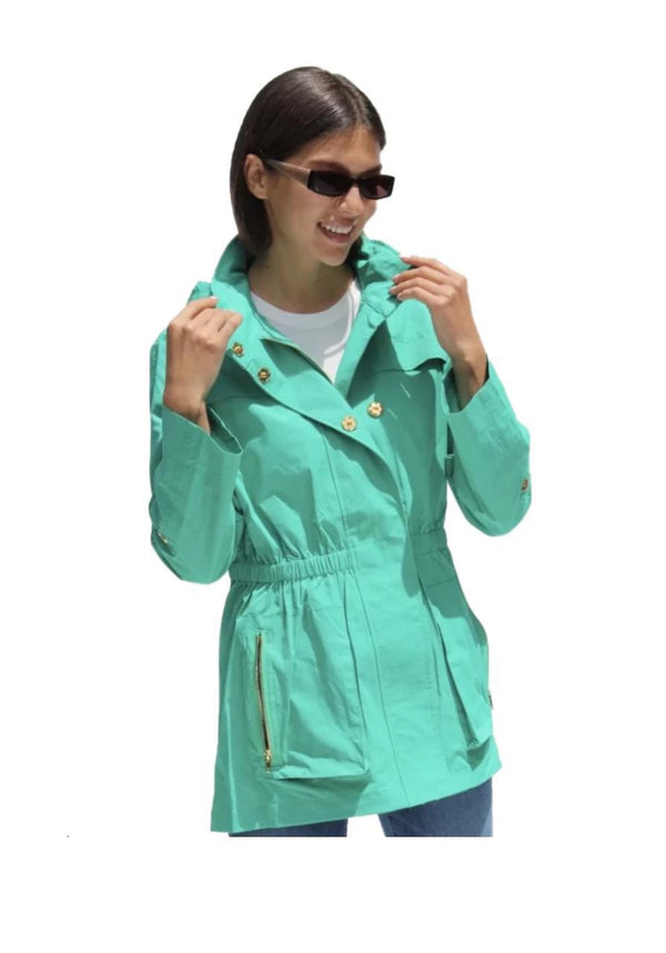 Ciao Milano Tess Waterproof Jacket - Jade