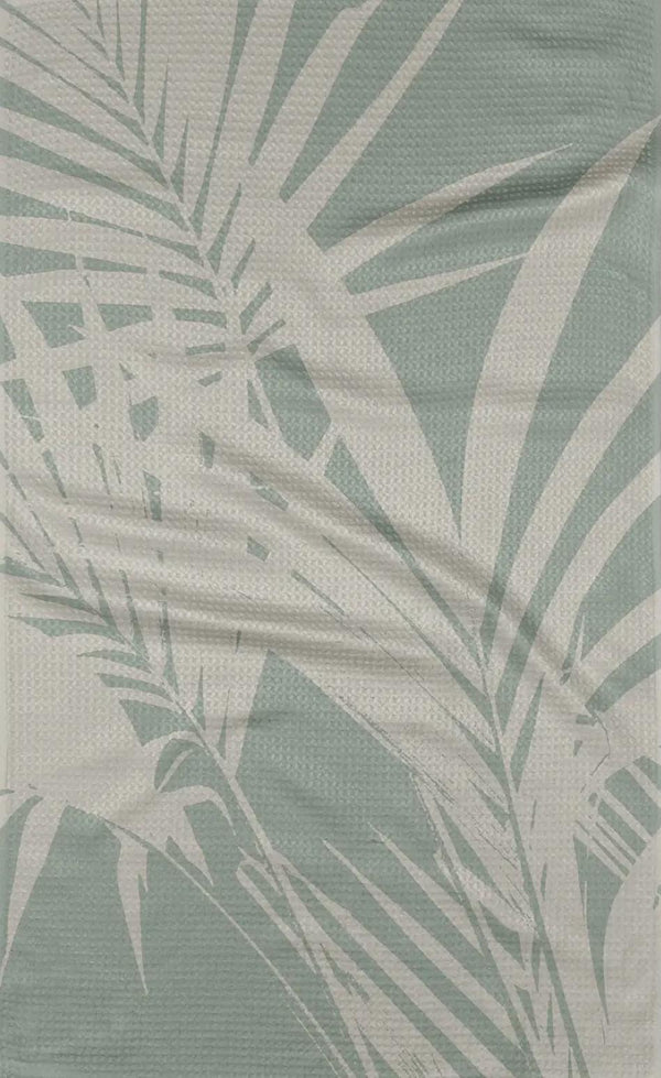 Geometry Palm Breeze Kitchen Towel
