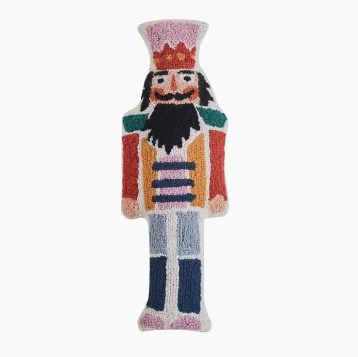 Nutcracker Shaped Hook Pillow