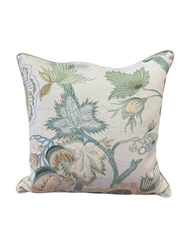Custom Thibaut Indienne Jacobean Pillow