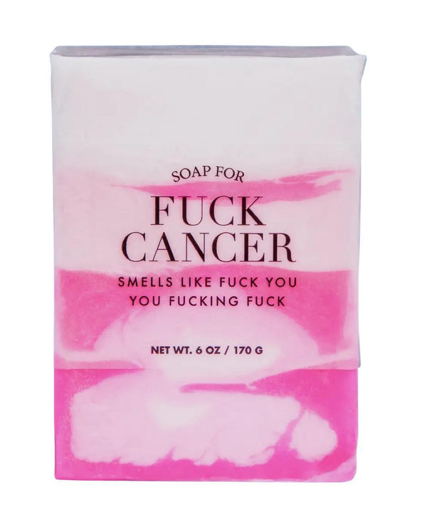 F*ck Cancer soap