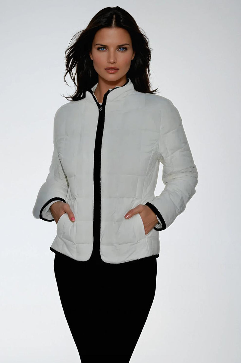 Ciao Milano Jasper Water Resistant Jacket - White