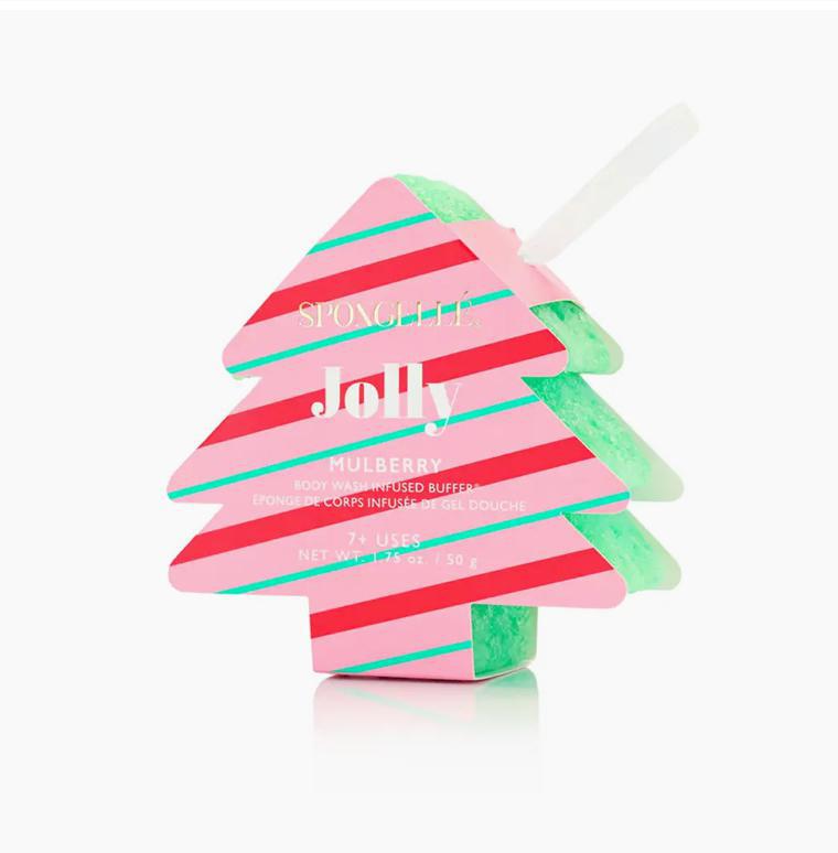 Spongelle Holiday Tree Ornament Body Buffer