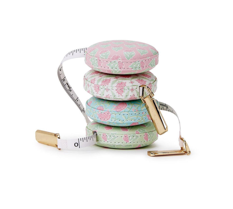 Floral Block Measuring Tape