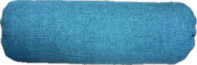 Teal Linen Custom Bolster