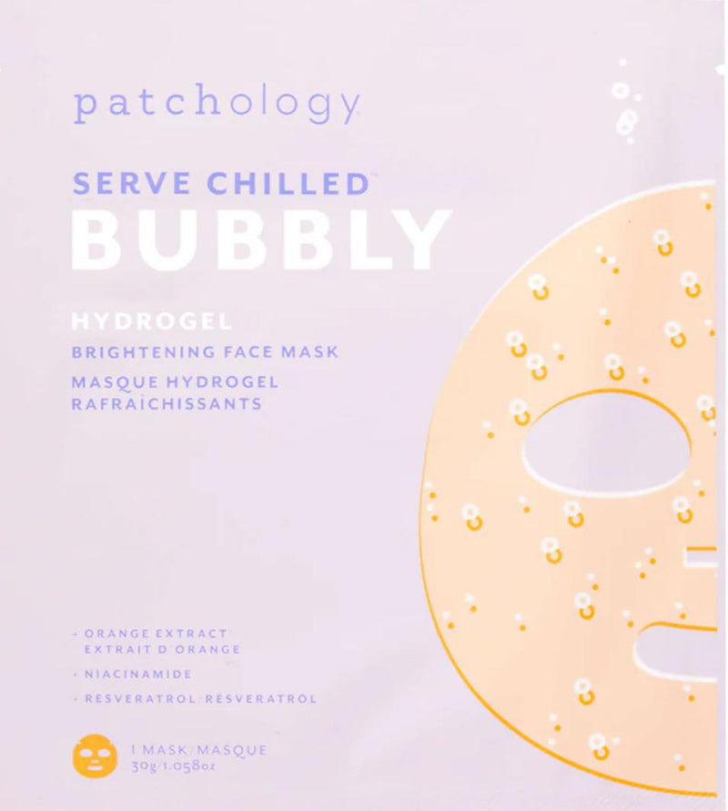 Patchology Bubbly Brightening Hydrogel Mask