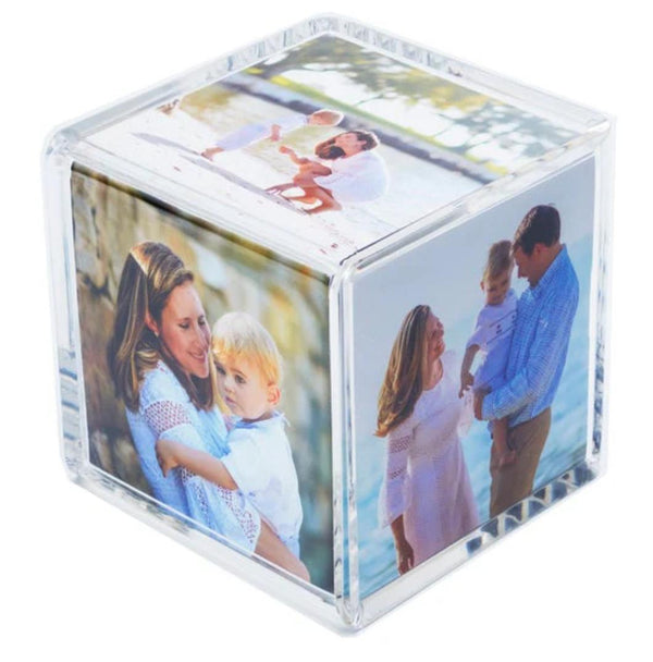 Tara Wilson Retro Photo Cube Frame