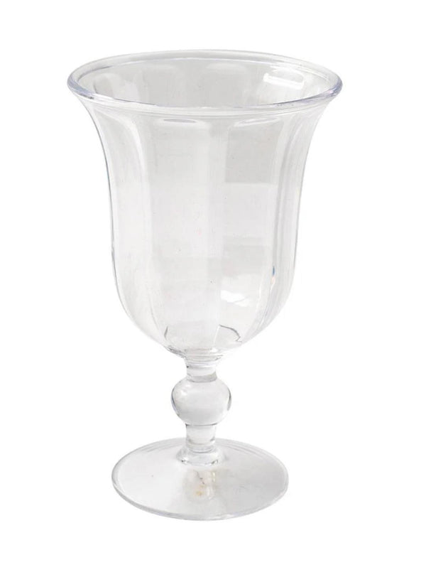 Caspari Acrylic Flared Water Glass