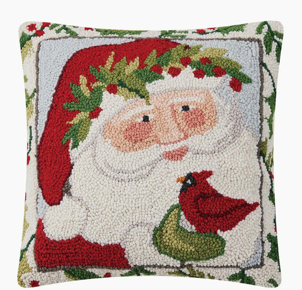 Santa Head Hook Pillow