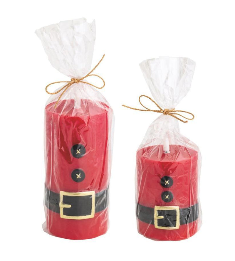 Santa Flameless Pillar