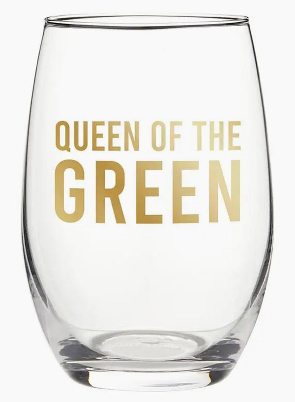 Queen of the Green Wine Glass