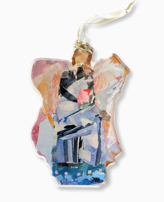 Lauren Dunn Acrylic Angel Ornaments