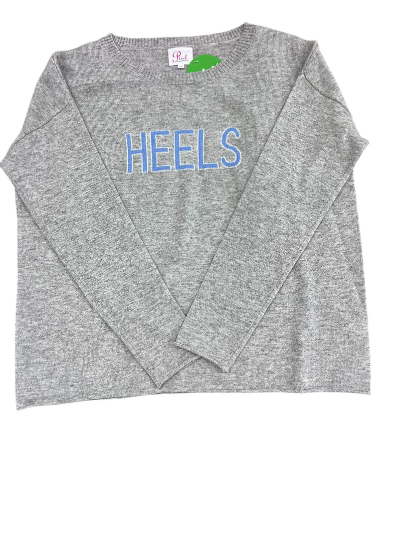 Grey Cashmere UNC Sweater
