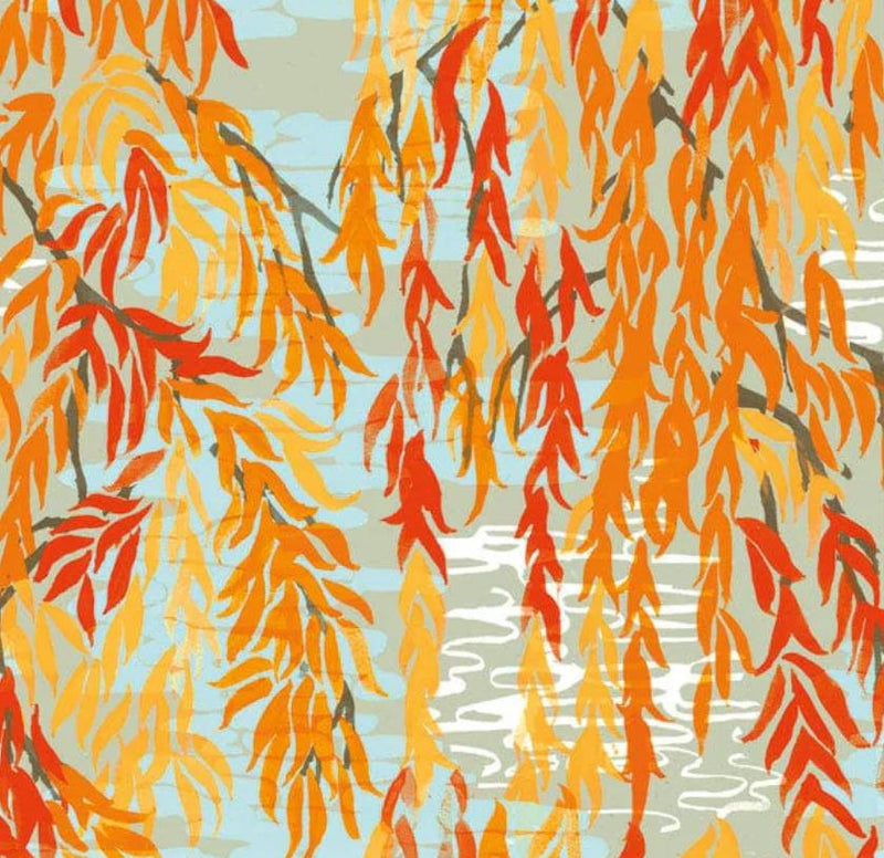 Caspari Willows Coral