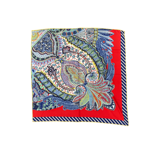 Red Silk Scarf