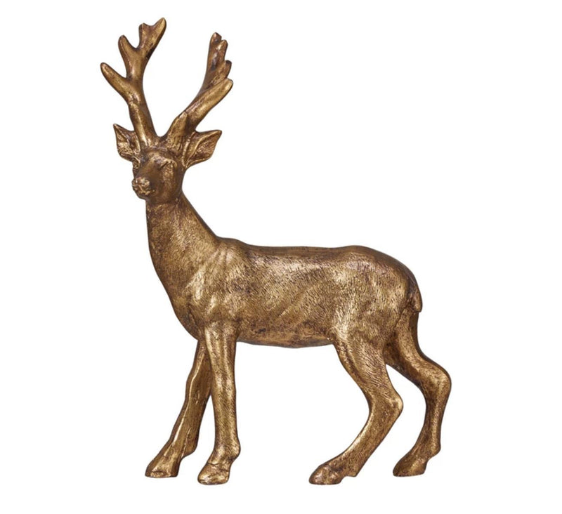 Gold Resin Deer