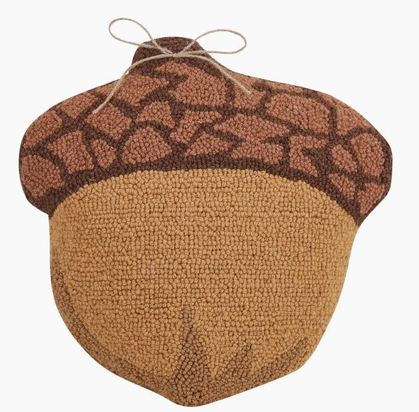 Shaped Acorn Hook Pillow