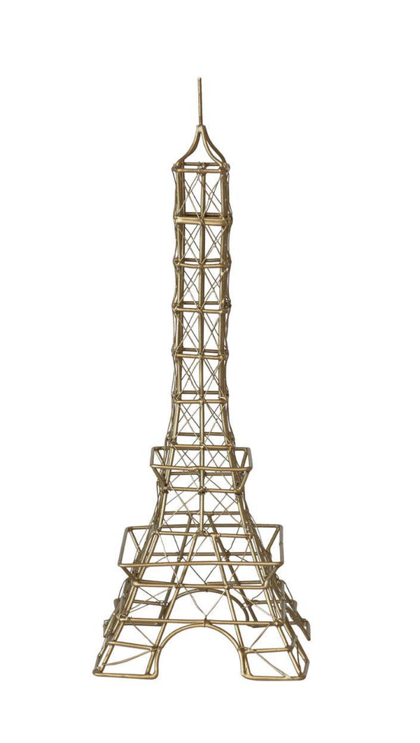 Metal Eiffel Tower Antique Brass Finish