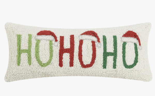 Ho Ho Ho Hook Pillow