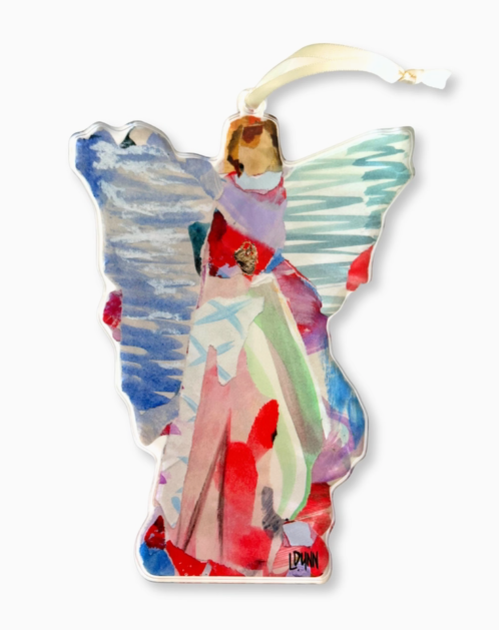 Lauren Dunn Acrylic Angel Ornaments