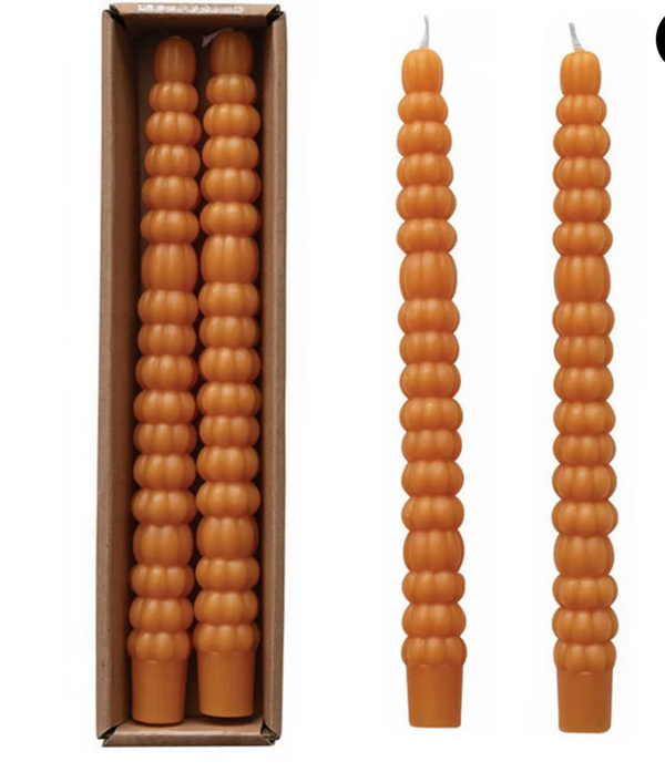 Pumpkin Taper Candle