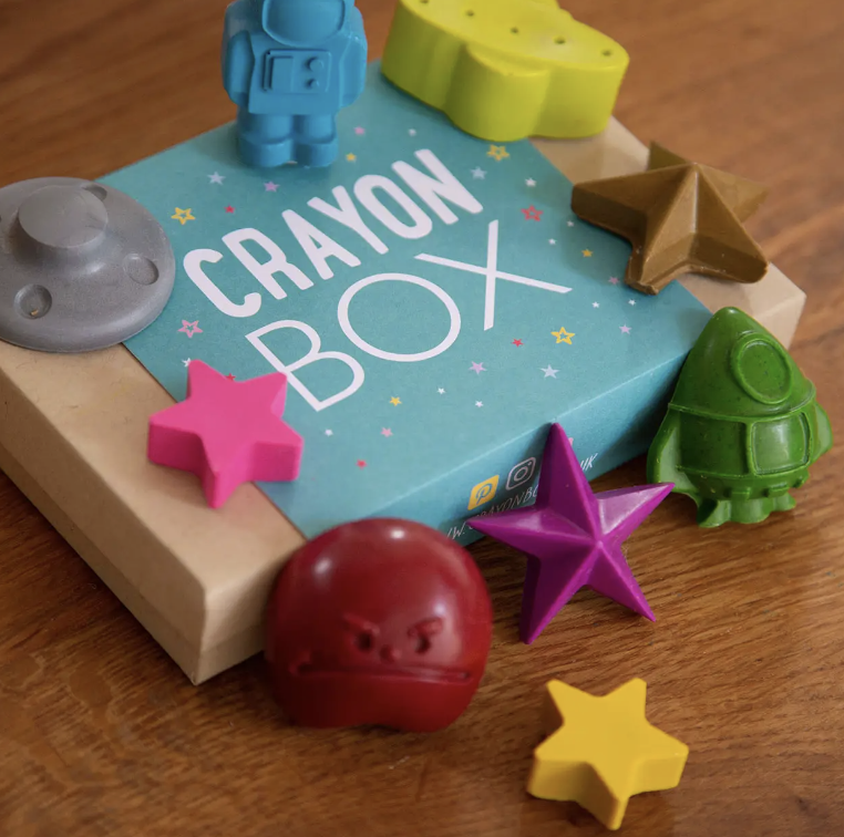 Space Crayon Box