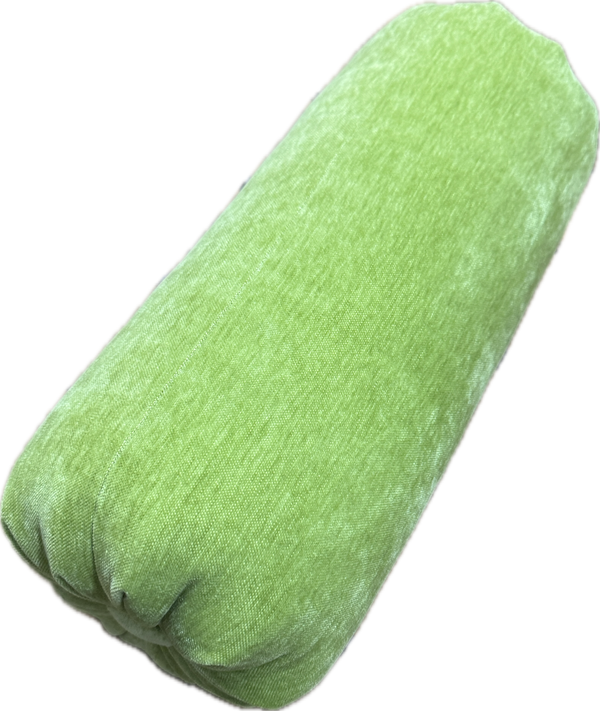 Apple Green Velvet Custom Bolster