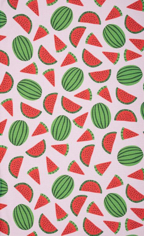 Geometry Sweet Watermelon Kitchen Towel