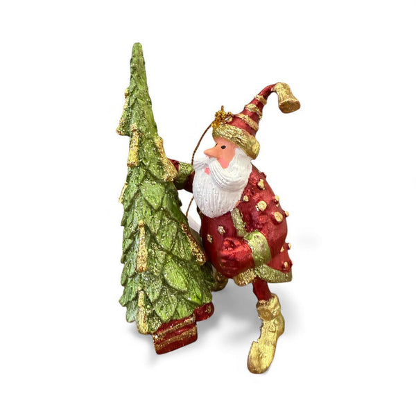 5.5” Tree Decorator Santa