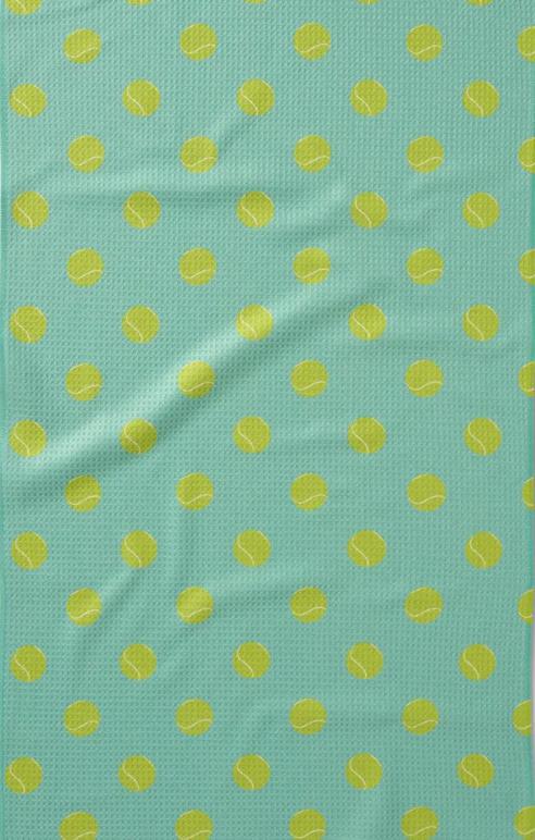 Geometry Tennis Ball Kitchen Towel