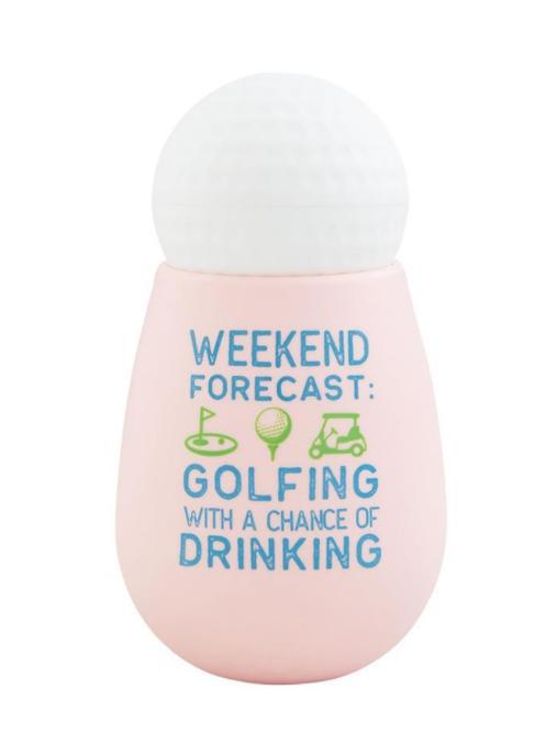Golf Silicone Stemless Wine Glass/ Golf Ball Ice Mold