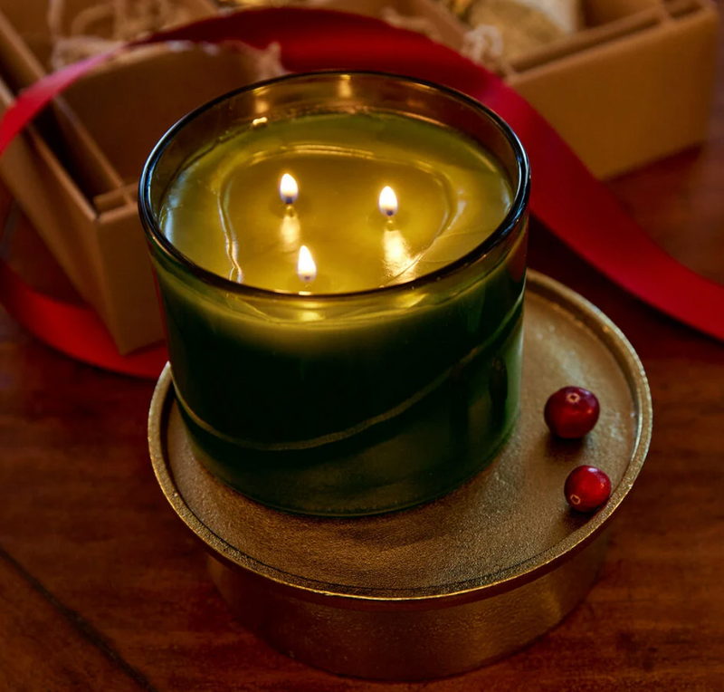 Frasier Fir Green 3 Wick Candle