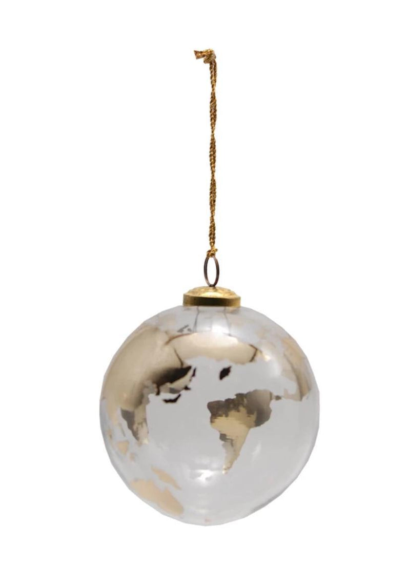 Glass Ball Globe Ornament