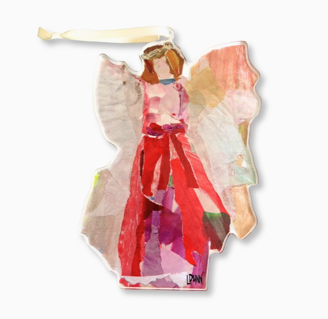 Lauren Dunn Acrylic Angel Ornaments