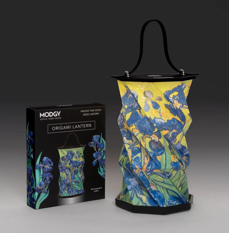 Vincent Van Gogh Irises Origami Lantern