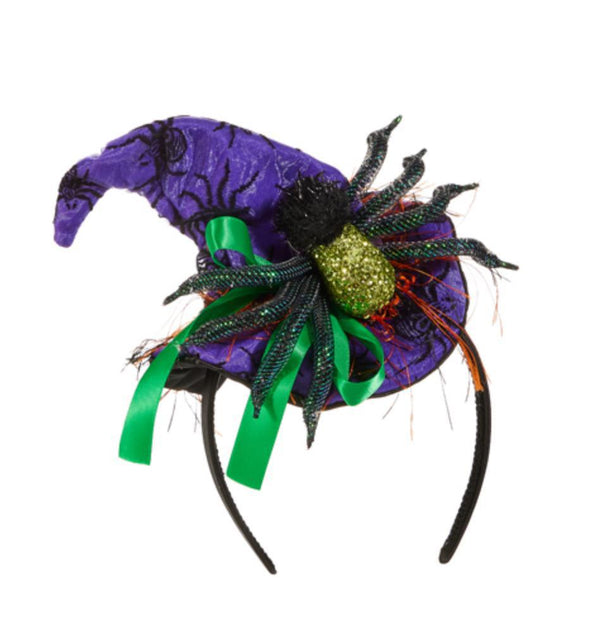 Purple Witch Hat Headband