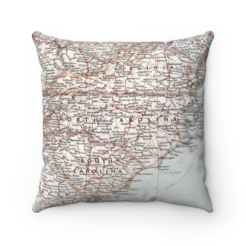 Vintage Map Pillows by Daisy Mae Designs