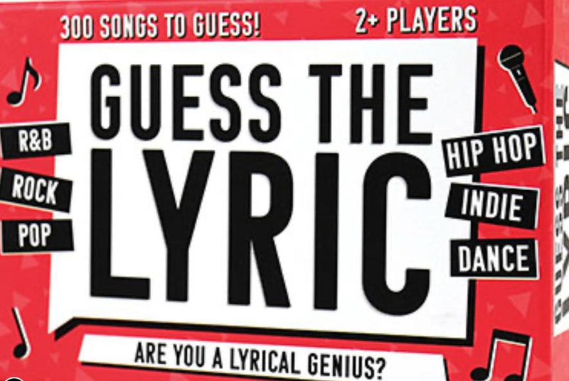 Guess The Lyric Game