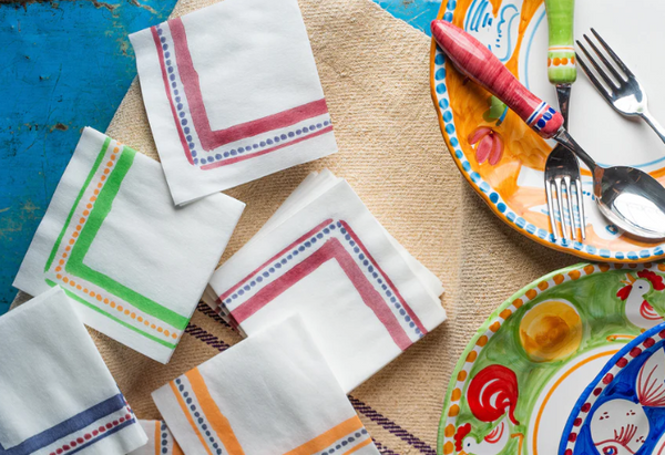 Vietri Compagna Cocktail Napkins