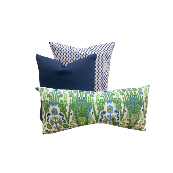 Blue Fern Pillow Bundle