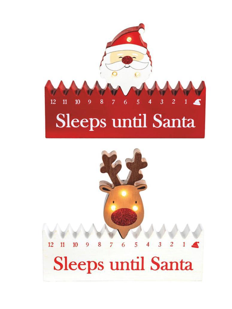 Reindeer Countdown Blocks